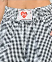 NGOrder Gingham Black Chef Pants