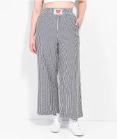 NGOrder Gingham Black Chef Pants