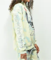 NGOrder Metal From Heaven Cream & Blue Tie Dye Hoodie