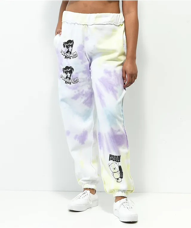 NGOrder x Hello Kitty Pink Tie Dye Sweatpants