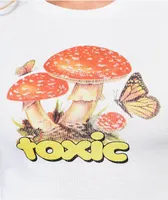 NGOrder Toxic White Crop T-Shirt