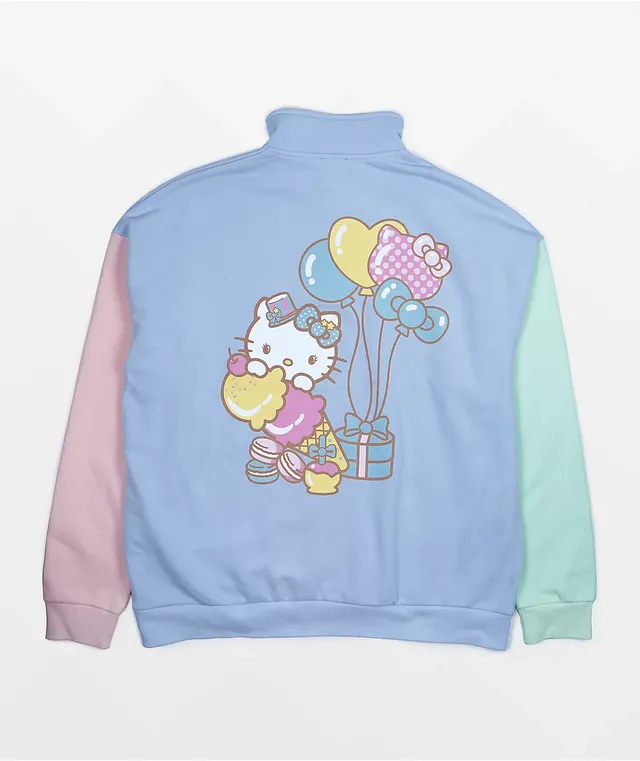 NGOrder x Hello Kitty Pastel Colorblock Sweatshirt