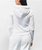 NGOrder x Powerpuff Girls White Crop Zip Hoodie