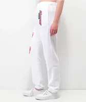 NGOrder x Powerpuff Girls White Jogger Sweatpants