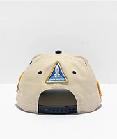 Nasa A-Frame Cream & Navy Blue Snapback Hat