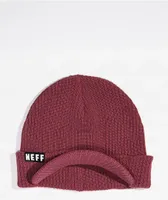 Neff Billfish Burgundy Beanie