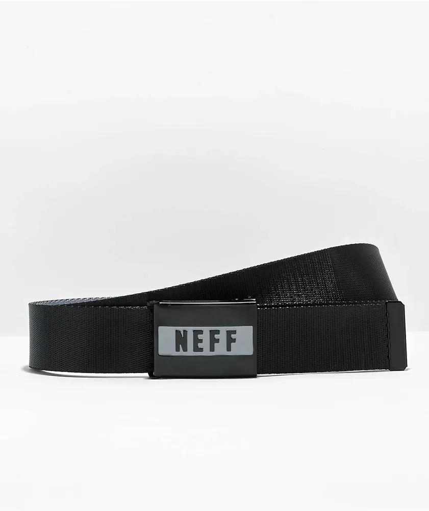 Neff Franklin Reversible Black Web Belt