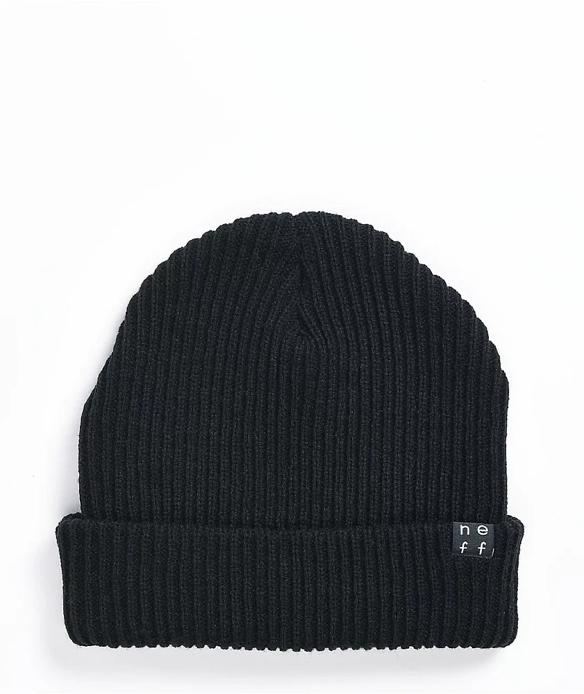 Neff Serge Black Beanie