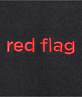 Neon Riot Red Flag Black T-Shirt