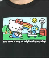 Neon Riot x Hello Kitty Bright Day Black T-Shirt