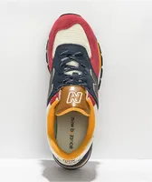 New Balanace Lifestyle 574 Natural Indigo & Earth Red Shoes