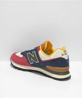 New Balanace Lifestyle 574 Natural Indigo & Earth Red Shoes