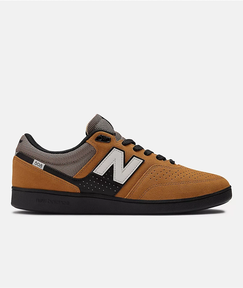 New Balanace Numeric 508 Caramel & Black Skate Shoes