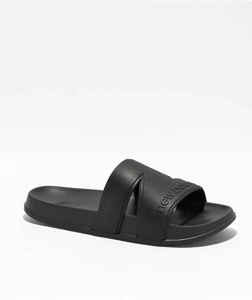 New Balance 200N Black Slide Sandals