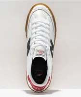 New Balance 212 White & Gum Skate Shoes