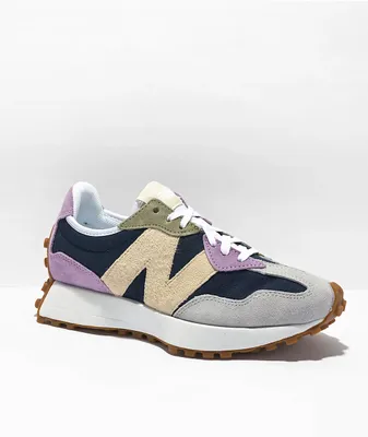 New Balance 327 Natural Indigo & Raw Amethyst Shoes