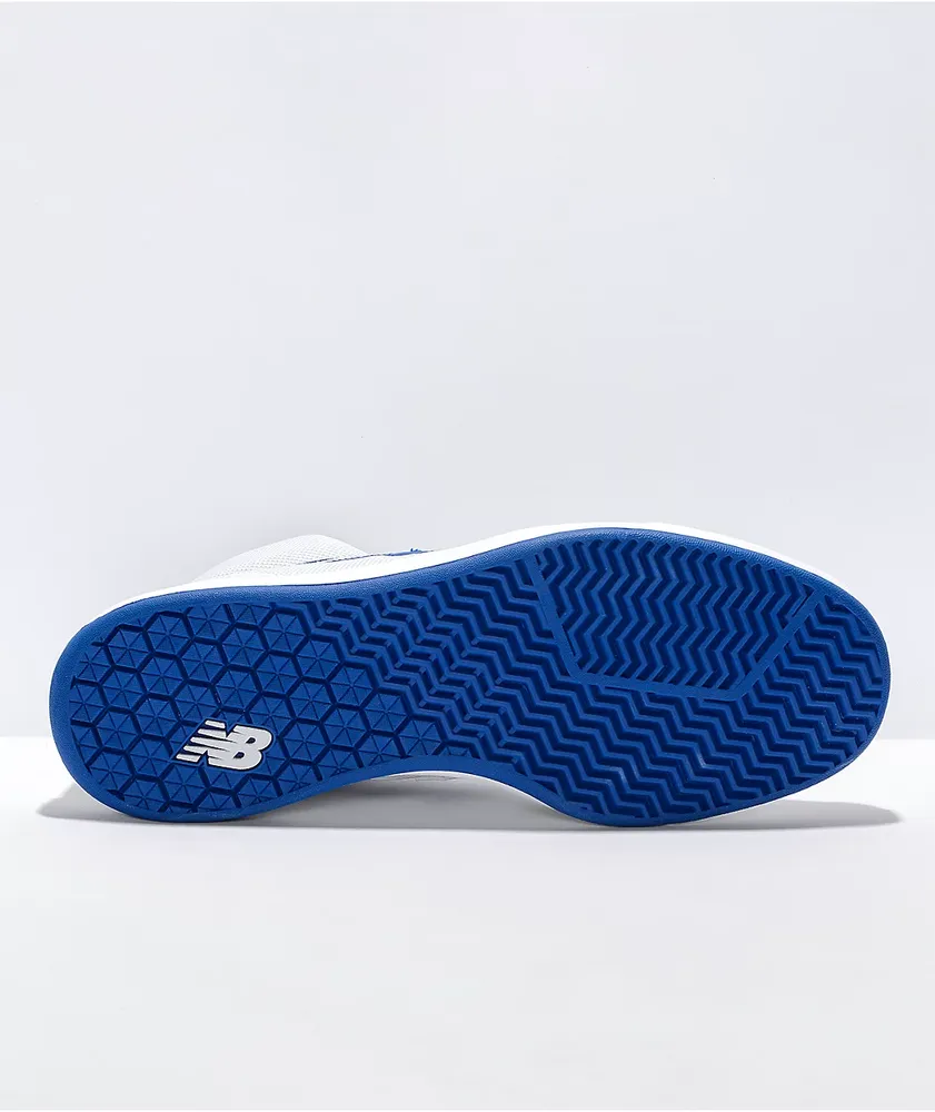 New Balance 440H White & Blue Skate Shoes