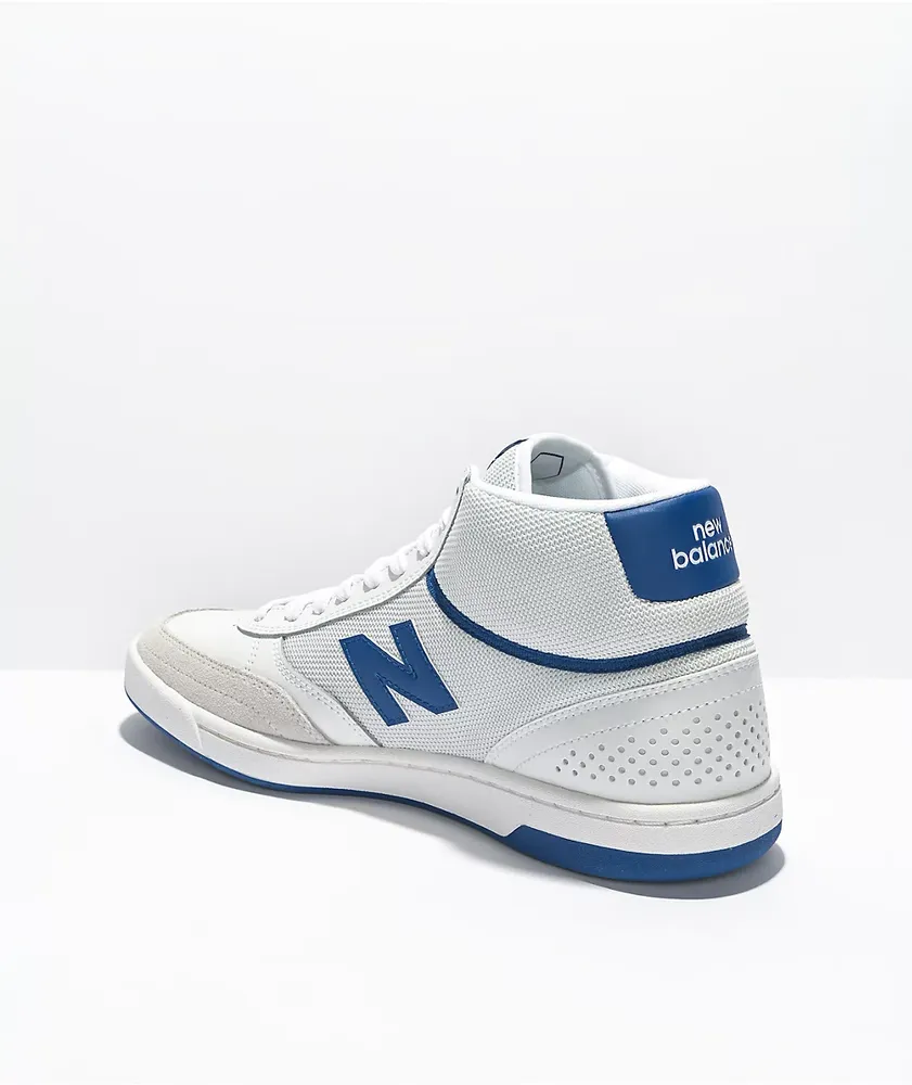 New Balance 440H White & Blue Skate Shoes