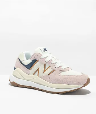 New Balance 5740 Stone, Pink & Sea Salt Shoes
