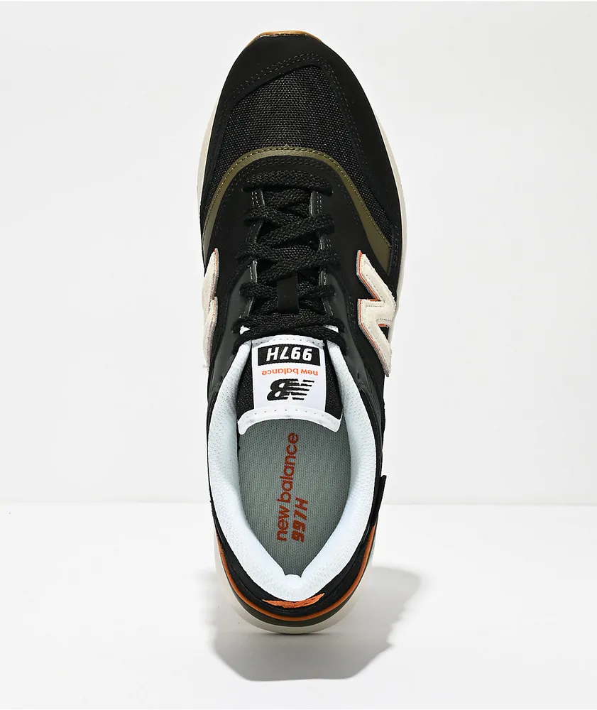 New Balance 997H Black & Cayenne Shoes 