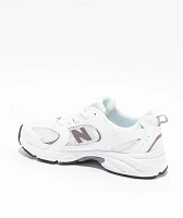 New Balance Kids 530 Bungee White & Mauve Shoes