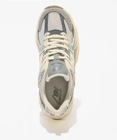 New Balance Kids 530 Off White & Slate Grey Shoes