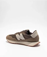 New Balance Lifestyle 237 Light Brown & Maroon Shoes