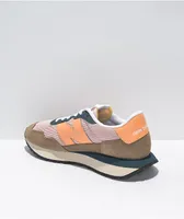 New Balance Lifestyle 237 Mushroom & Pink Shoes