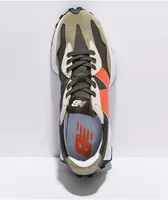 New Balance Lifestyle 327 Camo & Orange Shoes