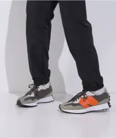 New Balance Lifestyle 327 Camo & Orange Shoes