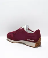 New Balance Lifestyle 327 Maroon & White Shoes