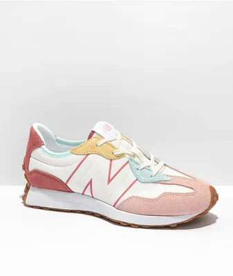 New Balance Lifestyle 327 Oyster Pink & Henna Shoes