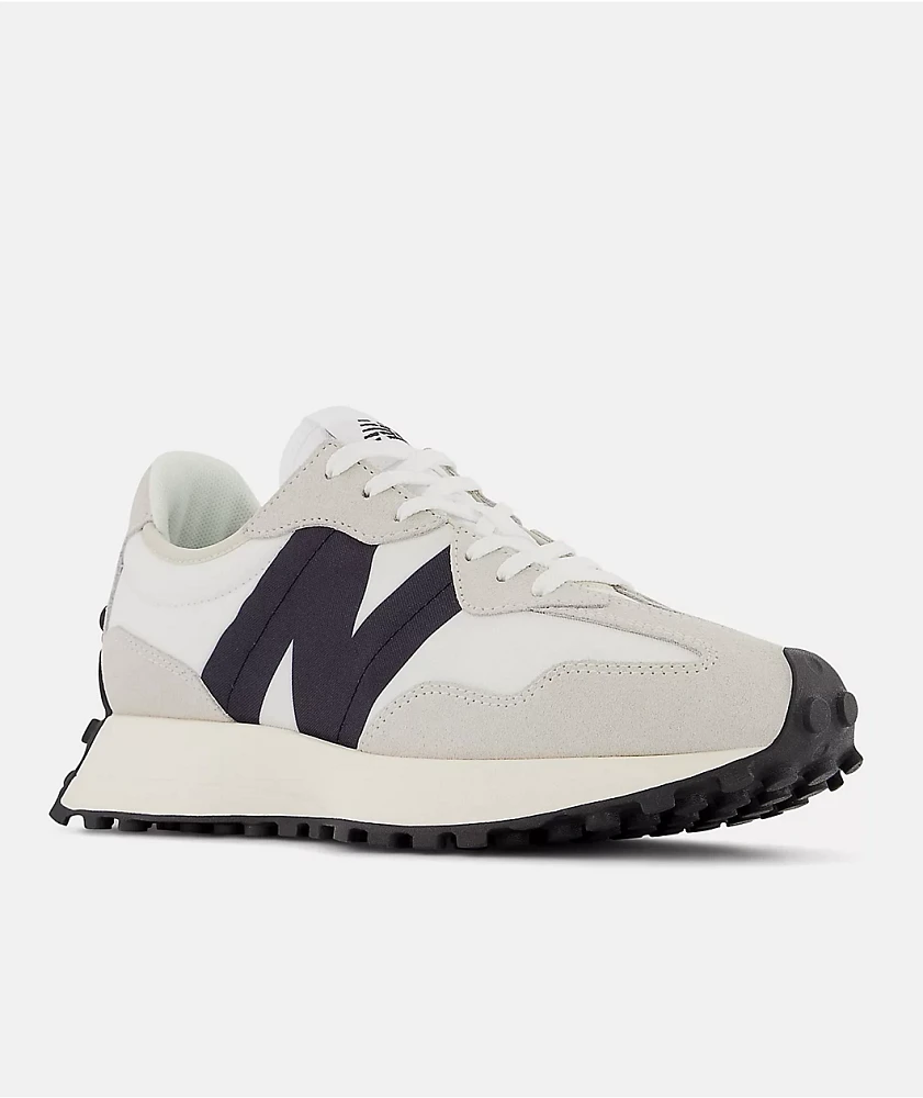 New Balance Lifestyle 327 Sea Salt, White & Black Shoes
