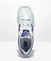 New Balance Lifestyle 480 White, Purple & Black Shoes