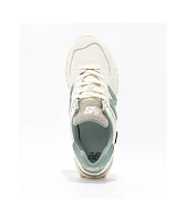 New Balance Lifestyle 574 Calcium, Green, & New Spruce Shoes