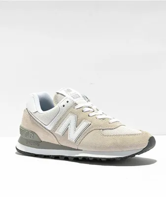 New Balance Lifestyle 574 Nimbus Cloud & White Shoes