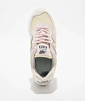 New Balance Lifestyle 574 Pink Granite, Linen & Sea Salt Shoes