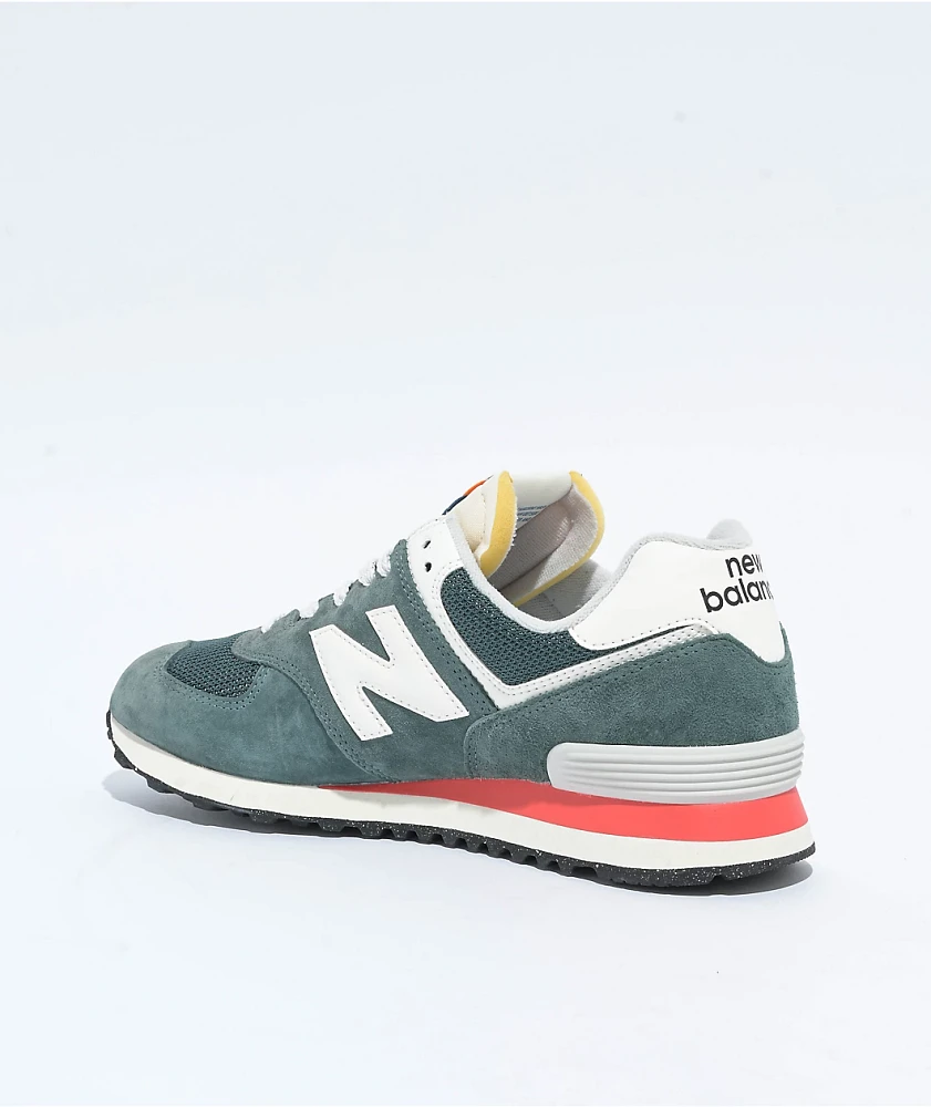 New Balance Lifestyle 574 Spruce & Sea Salt Shoes