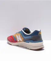 New Balance Lifestyle 997H Red, Blue, & Tan Shoes