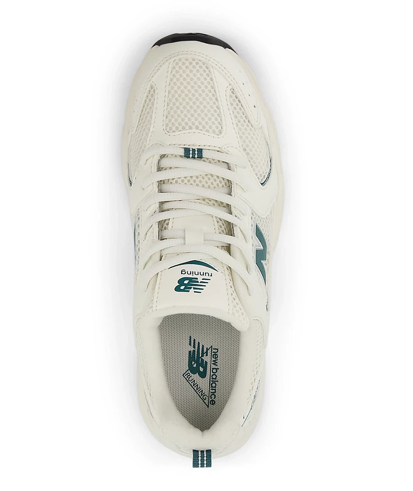 New Balance Lifestyle Kids 530 Sea Salt & New Spruce Shoes