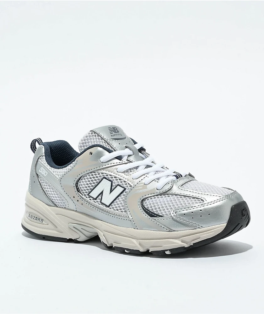 New Balance Lifestyle Kids 530 Summer Fog & Nimbus Cloud Shoes