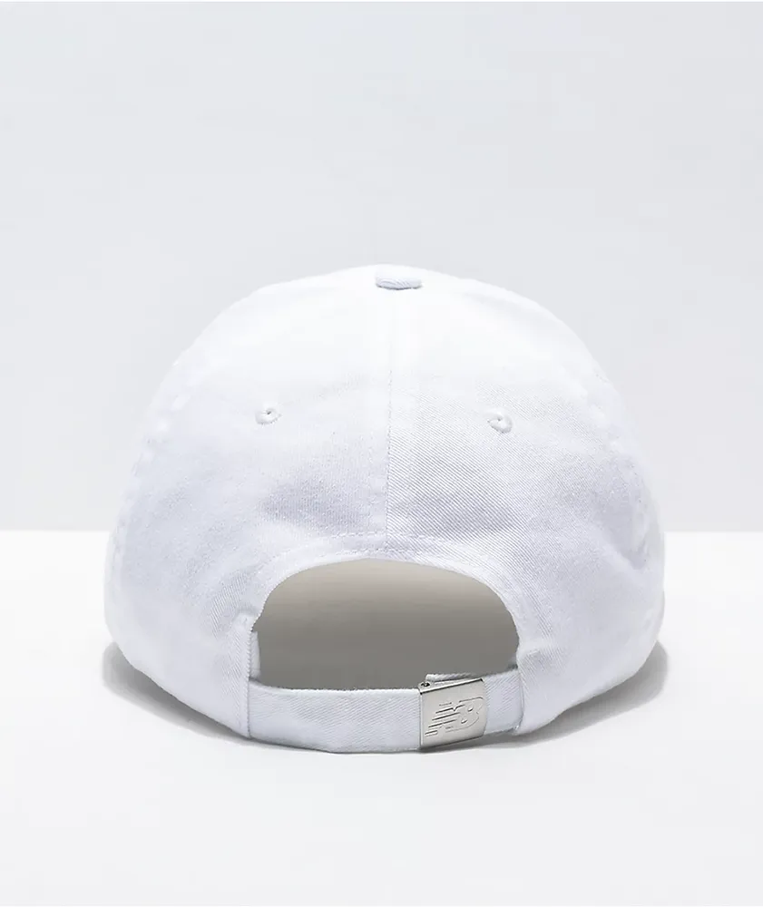 New Balance Lifestyle White Strapback Hat