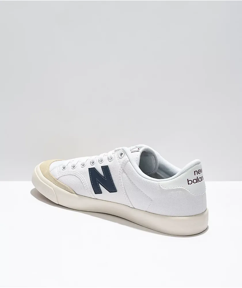 New Balance Numeric 212 White & Navy Skate Shoes