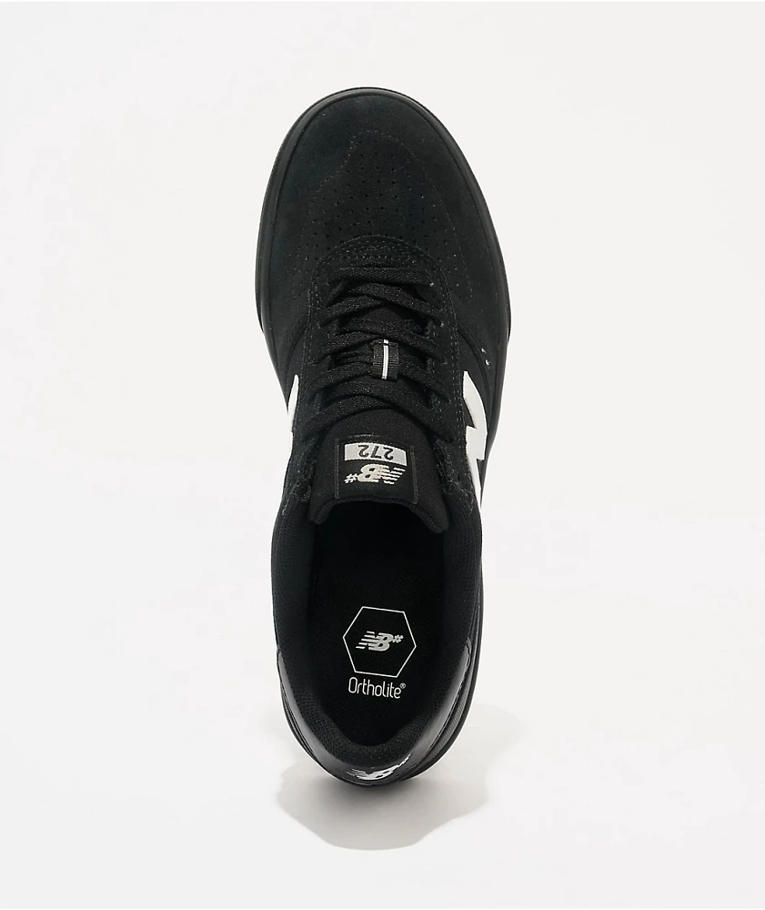 New Balance Numeric 272 Black & White Skate Shoes