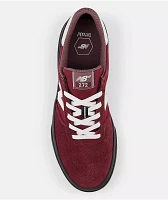 New Balance Numeric 272 Burgundy & Black Skate Shoes