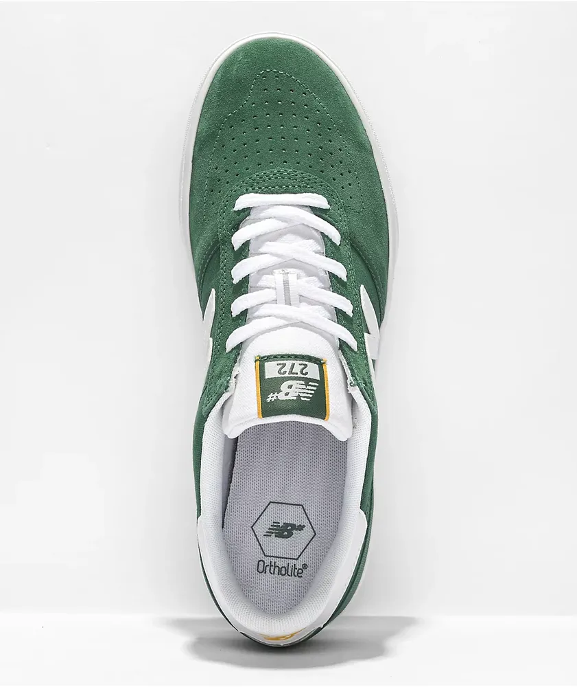 New Balance Numeric 272 Green & White Skate Shoes