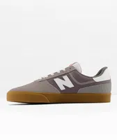 New Balance Numeric 272 Grey & Gum Skate Shoes