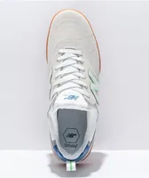 New Balance Numeric 288 Sport White & Teal Skate Shoes