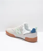 New Balance Numeric 288 Sport White & Teal Skate Shoes