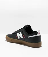 New Balance Numeric 306 Foy Black, White, Red, & Gum Skate Shoes